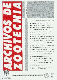 Nuevo nmero (221) de la revista ' Archivos de Zootecnia'