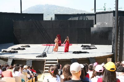 El grupo de teatro Prsopon acta en el XIII Festival de Teatro Clsico de Cartagena