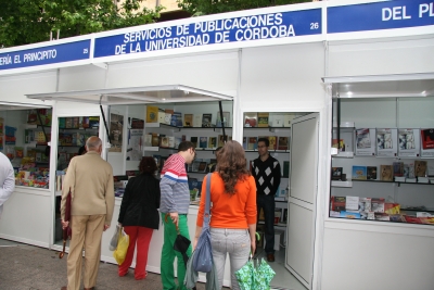 Stand de la UCO en la Feria del Libro