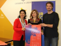 De izq. a dcha., May Silva, Rosario Mrida y Pablo Rabasco