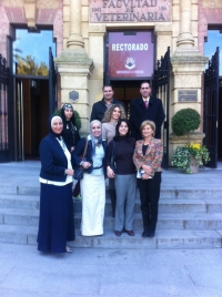 Visita institucional a la UCO de una delegacin de profesores de la Universidad de Alejandra 