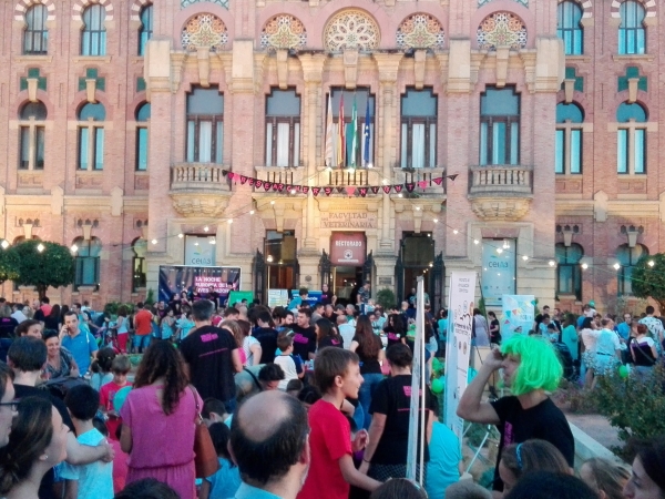 Imagen de la anterior edición de la Feria de los Ingenios en los jardines del Rectorado.