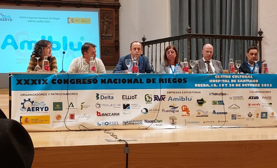 Imagen del 39 Congreso Nacional de Riegos