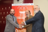 De izq a dcha Manuel Torres, Javier Martn y Antonio Garcia del Moral